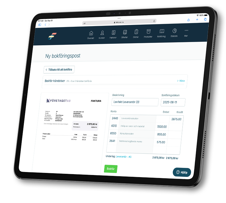 Faktureringsprogram från mobilen, datorn eller surfplattan